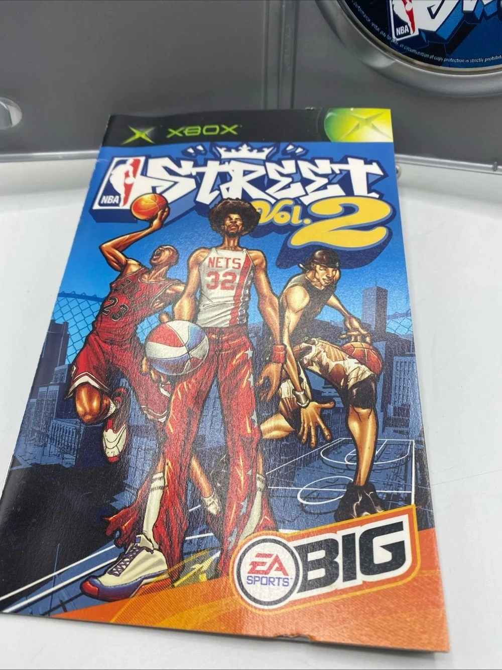 NBA Street Vol. 2 OG Xbox Good Condition Platinum Hits Video Game Basketball